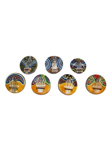 Kalimba - Instrumento Africano - Coco - Pulsaciones
